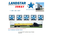 Desktop Screenshot of landstar-inway.com